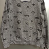 Теплый свитшот с начесом.