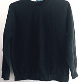 Свитшот школьный новый,чорный.