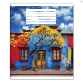 Зошит 96 аркушів у клітинку кольорова обкладинка Серія 2512 Мальовниче мiсце