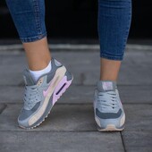 Nike Air Max 90 оригинал, серо розовые