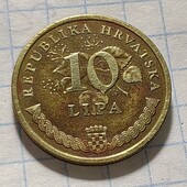 Монета Хорватії 10 лип 2001