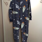Ромпер ,комбинезон ,трикотаж теплый 4-5 лет