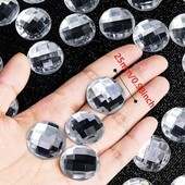 Акрилові стрази . Розмір 25 мм . Ціна 1 шт . - 6 грн.