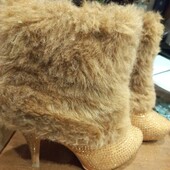 Замшеві жиночі зимові чоботи від Always, 40 р.!!!