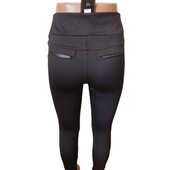 Легінси лосини вставка екошкіра.