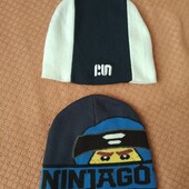 Лот 2 шапки Деми - Зима. До 10 лет.