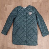 Куртка подовжена на осінь - весну. Р.134 -140.