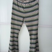 Брюки клеш в стиле missoni