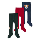 Колготки з високим вмістом бавовни та утепленою п'ятою від Tchibo(Німеччина) р. 110-116 лот 1шт зел