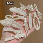 Лот-10шт. Набір шикарних заколок для волосся