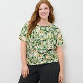 ♕ Стильна жіноча футболка від Tchibo (Німеччина) розмір наш 48-50 (40/42 євро)