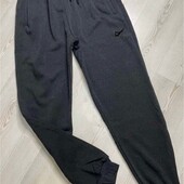 Напівбатали!чоловічі спортивні штани на манжеті трикотаж двухнитка, найк р. 52-60