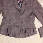 Стильний теплий піджак для дівчинки