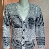 Теплий жіночий кардиган- травка , розмір-L