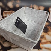 Корзинка-органайзер плетёная, очень прочный металлический каркас!