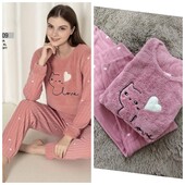 Піжами фліс з махрою велсофт