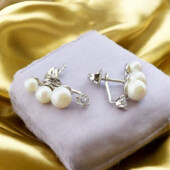 Сережки 'Xuping' Майорка,Фіаніт 086472