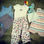 Дуже багато лотів, обирайте, економте на доставці! Лот фірмових речей 11 од на 0-12 міс