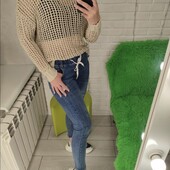 Вязаная кофта-сетка, Турция