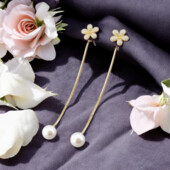 Сережки 'Xuping' Майорка (позолота 18к) 087576