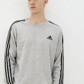 Мультизезонний чоловічий світшот Adidas M сірого кольору ❤️