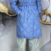 Жіноче стьобане пальто демі