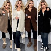 Тепла сорочка Тедди разные цвета новинки сезона