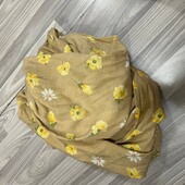 Простынь на резинке 100*200 новая, хлопок