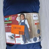 Lupilu новый теплый лыжный комбинезон на девочку рост 86/92 см