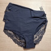 Эсмара! Бесшовные женские трусы с кружевом! 3 шт! 36/38 евро! Лот 31