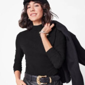 Гольф водолазка в рубчик для жінки Esmara eur L 44\46