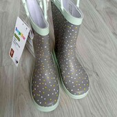 Lupilu брендовые новые резиновые сапожки на девочку размер 28