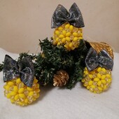 Ялинкові прикраси 3 шт. одним лотом