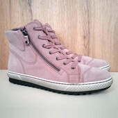 Німецькі натуральні замшеві кеди, чоловічі кросівки, утеплені хайтопи зима демі, р. 43