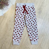 Дитячі спортивні штани на флісі для дівчинки 98/104 см lupilu