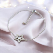 Браслет 'Xuping' Фіаніт 16 см. (Родій) 087898