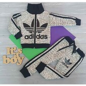 Костюм дитячий тринитка фліс 80-128р кольори