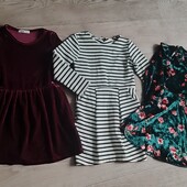 Фірмовий комплект святкових суконь 104