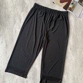 Бриджі прикрашені паєтками. Великі розміри! ✅