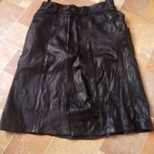 Юбка Sov Pelle кожанная спідниця