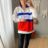 Стильний флісовий батнік оверсайз