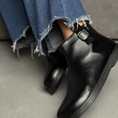 Анатомічні шкіряні демі черевики р-р 38 (24,5 см)