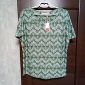Розпродаж!!!Брендовая новая красивая блуза-футболка р.14.