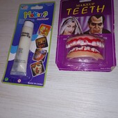 Набір флурисцентна фарба + щелепа