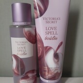 набір парфумований міст і лосьон Love Spell Brulee Victoria's Secret, оригінал