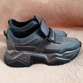 Кроссовки деми кожа р 37