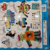 Дитячий Конструктор липучка Bunchems 400 різнокольоровий деталей для розвитку дітей