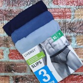 Арт.0404 набір чоловічі трусики бріфи(сліпи) 3шт від livergy разміlр євро хl/7