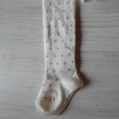 Дитячі колготки primark молочні в горошок для малюків. розмір на вибір