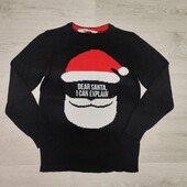 #4826. Светр новорічний Санта 134/140